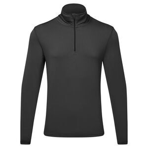 TriDri Mens Athletic Top / Charcoal/Black